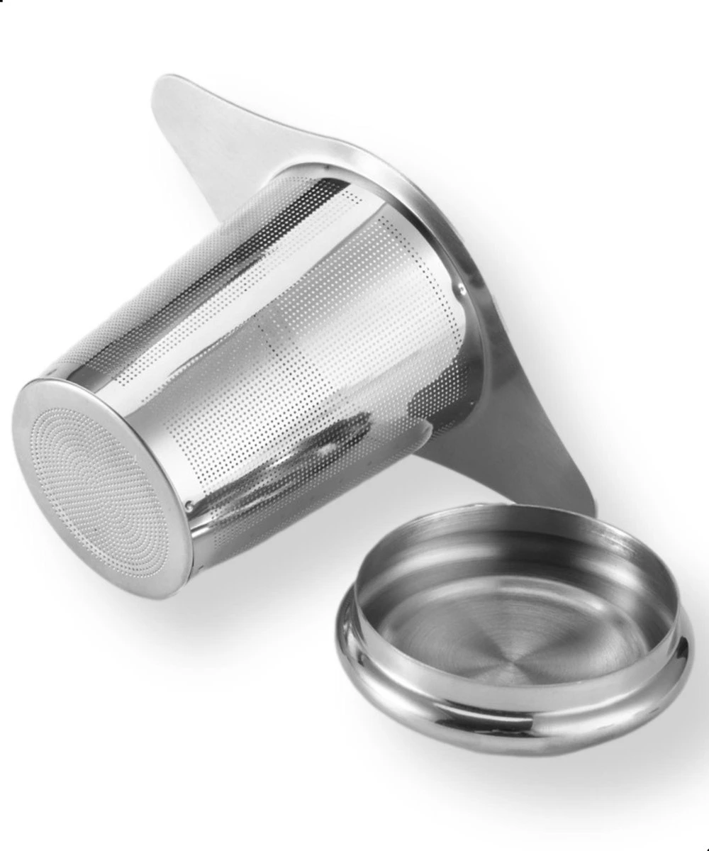 Theezeef Met Handvat Inclusief Lekplaatje En Kruiden Knijper - Thee Ei Voor Losse Thee - Theefilter Voor Losse Thee - Thee Infuser 3 Theezeef Met Handvat Inclusief Lekplaatje En Kruiden Knijper - Thee Ei Voor Losse Thee - Theefilter Voor Losse Thee - Thee Infuser