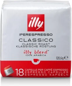 Illy - Iperespresso Koffie Home Classico 6 X 18 Capsules -Koffieverkoopwinkel 1010x1200 1