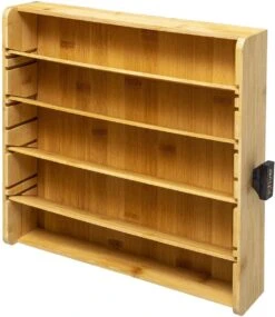 Capsule Houder Van Metaal Zwart En Bamboe Naturel | Geschikt Voor Koffie Cups Van Nespresso, Vertuo, Dolce Gusto -Koffieverkoopwinkel 1039x1200 1