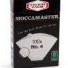 Moccamaster Filters - Koffiefilters - Wit - Nr. 4 - 100 Stuks 2 Moccamaster Filters - Koffiefilters - Wit - Nr. 4 - 100 Stuks -Koffieverkoopwinkel 1039x1200