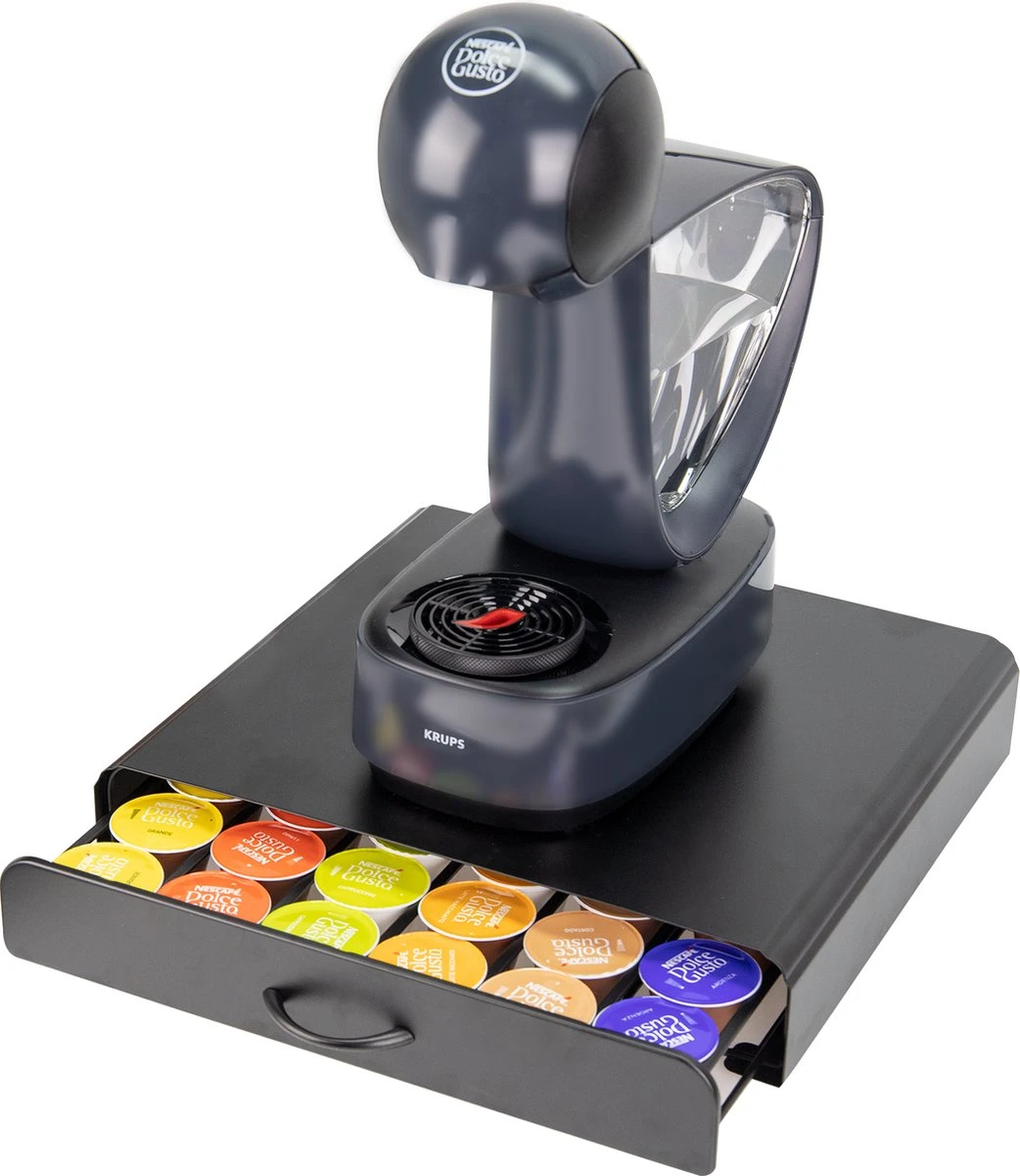 Luxe Dolce Gusto Capsule Houder - Cuphouder - 36 Stuks - Zwart 3 Luxe Dolce Gusto Capsule Houder - Cuphouder - 36 Stuks - Zwart