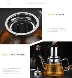 SensaHome - Infuser Theekan/Theepot - Transparant - Glas -Koffieverkoopwinkel 1100x1200 2