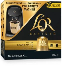 L'OR BARISTA XXL Filter Grand Matin (5) - 5 X 10 Koffiecups 26 L'OR BARISTA XXL Filter Grand Matin (5) - 5 X 10 Koffiecups -Koffieverkoopwinkel 1115x1200