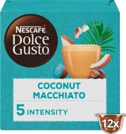 Nescafé Dolce Gusto Coconut Macchiato Capsules - Vegan Koffie - 36 Koffiecups 17 Nescafé Dolce Gusto Coconut Macchiato Capsules - Vegan Koffie - 36 Koffiecups -Koffieverkoopwinkel 1126x1200 2