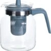 Merkloos Glazen Theepot Met Blauw Filter - 1.5 L 1 Merkloos Glazen Theepot Met Blauw Filter - 1.5 L -Koffieverkoopwinkel 1138x1200 2