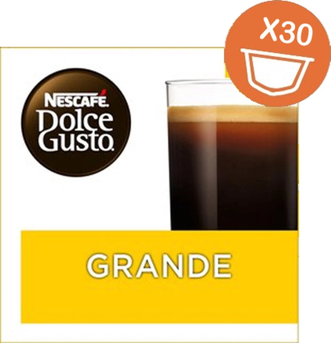 Nescafé Dolce Gusto Grande - 30 Stuks 3 Nescafé Dolce Gusto Grande - 30 Stuks