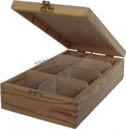 Theekist Blanco Naturel 8 Vak (2x4) -Koffieverkoopwinkel 1166x1200 1