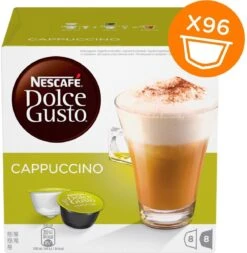 Nescafé Dolce Gusto Cappuccino - 6 X 16 Capsules -Koffieverkoopwinkel 1171x1200 3