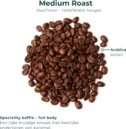 Soolong Sense Oost Timor Nr1000 Koffiebonen Smooth Lacau - Speciality Koffie Arabica Medium Roast Met Rijke Kruidige Smaak Met Heerlijke Ondertonen Van Karamel - Zak 250gram -Koffieverkoopwinkel 1174x1200 2