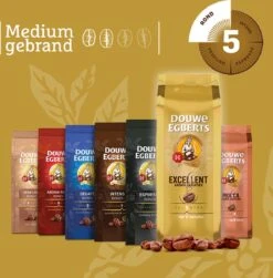 Douwe Egberts Excellent Gold Koffiebonen - 4 X 500 Gram 15 Douwe Egberts Excellent Gold Koffiebonen - 4 X 500 Gram -Koffieverkoopwinkel 1181x1200 5