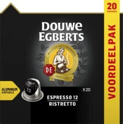 Douwe Egberts Espresso Ristretto (12) - 10 X 20 Koffiecups -Koffieverkoopwinkel 1189x1200 2