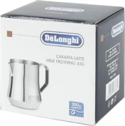 De'Longhi Barrista Melkopschuimkan 350ml - Roestvrij Staal 6 De'Longhi Barrista Melkopschuimkan 350ml - Roestvrij Staal -Koffieverkoopwinkel 1189x1200