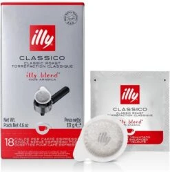 Illy ESE 18 Servings Monodose Normaal -Koffieverkoopwinkel 1191x1200 3