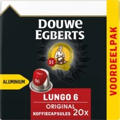 Douwe Egberts Lungo Original Koffiecups - Intensiteit 6/12 - 10 X 20 Capsules 17 Douwe Egberts Lungo Original Koffiecups - Intensiteit 6/12 - 10 X 20 Capsules -Koffieverkoopwinkel 1198x1200 22