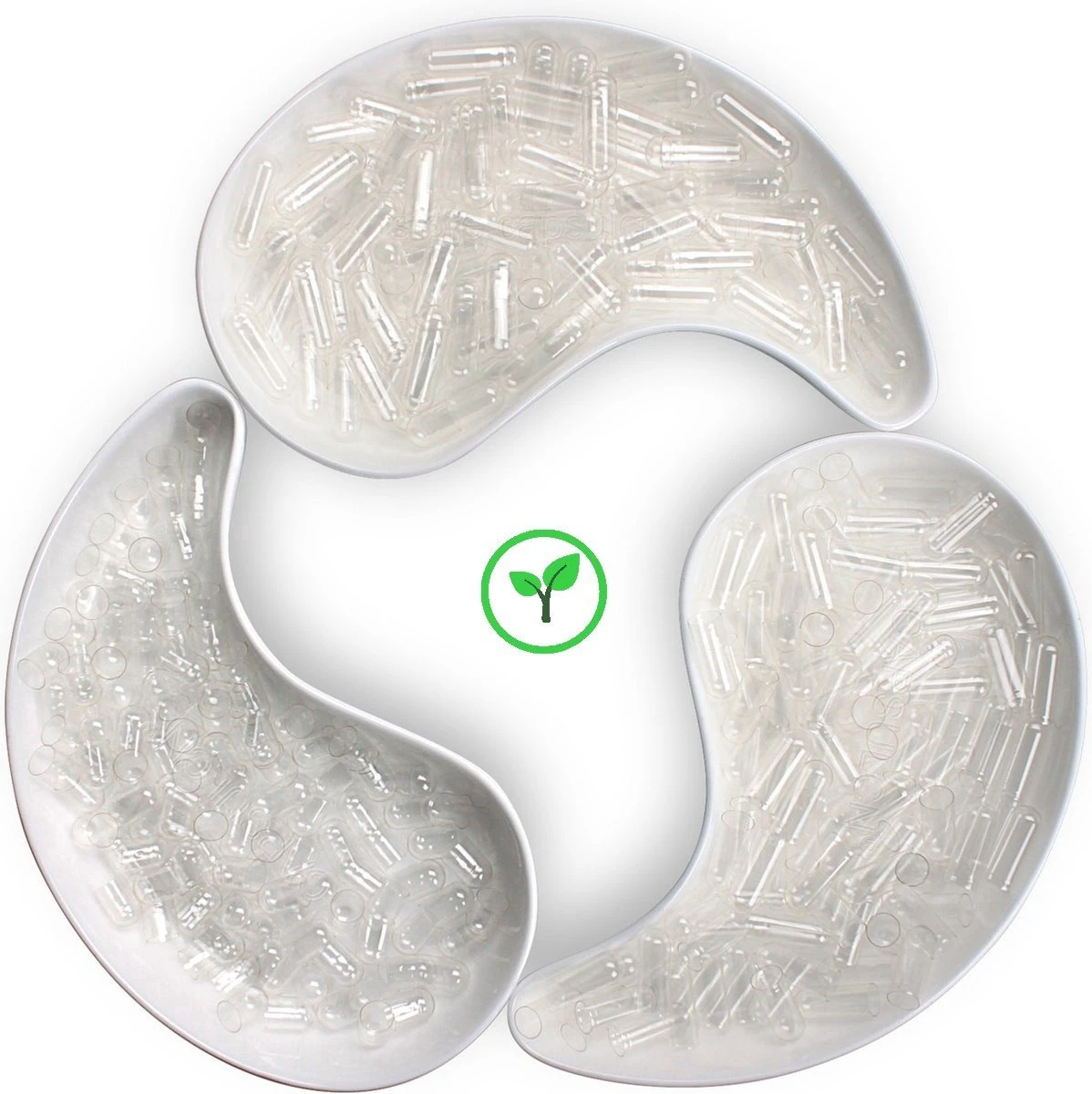 Christian Deluxe - 100 Stuks Lege Capsules - MAAT 1 - Vegetarische Capsules 6 Christian Deluxe - 100 Stuks Lege Capsules - MAAT 1 - Vegetarische Capsules - Afbeelding 4