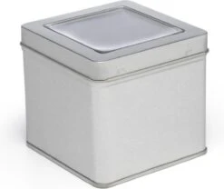 Bredemeijer - Theedoos Naturel Bamboe +4 Blikjes +lepel -Koffieverkoopwinkel 1200x1012