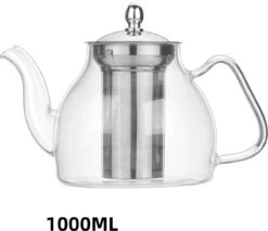SensaHome - Infuser Theekan/Theepot - Transparant - Glas -Koffieverkoopwinkel 1200x1033 1