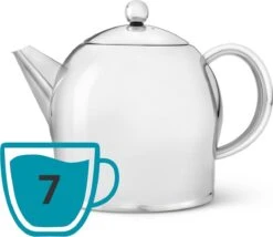 Bredemeijer - Theepot Minuet Santhee 1,4L Glanzend Dubbelwandig -Koffieverkoopwinkel 1200x1040