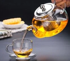 Glazen Theepot Met Filter (RVS) - 1.2 Liter - Thee Infuser – Borosilicaat – Anti-druppel Tuit 11 Glazen Theepot Met Filter (RVS) - 1.2 Liter - Thee Infuser – Borosilicaat – Anti-druppel Tuit -Koffieverkoopwinkel 1200x1050