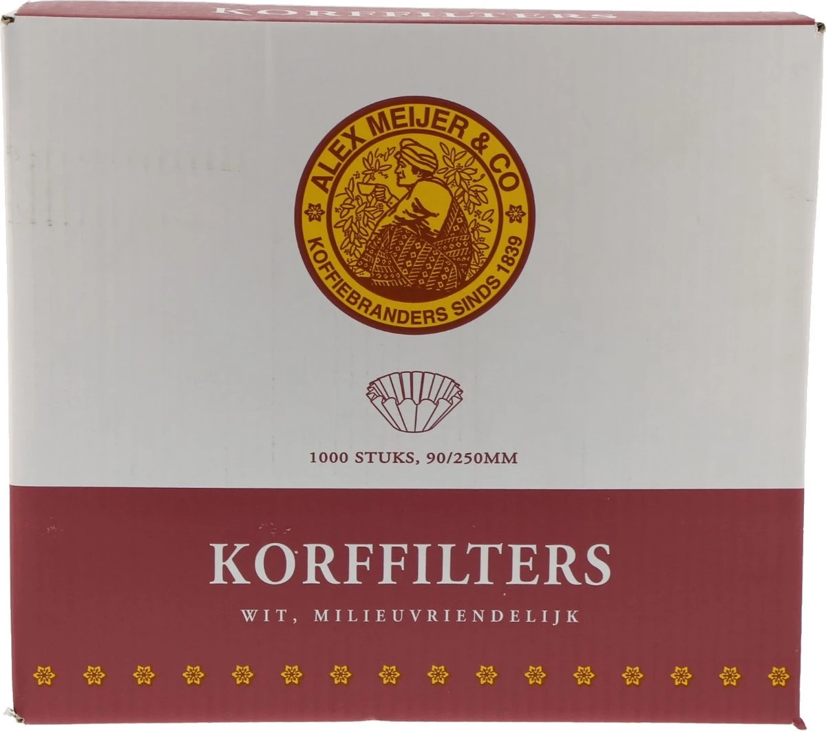 1000 X Korffilter 90/250mm Koffiefilters Korf Koffie Filter Filters Wit Korffilters Voor Bv Bravilor Automaat 4 1000 X Korffilter 90/250mm Koffiefilters Korf Koffie Filter Filters Wit Korffilters Voor Bv Bravilor Automaat - Afbeelding 2