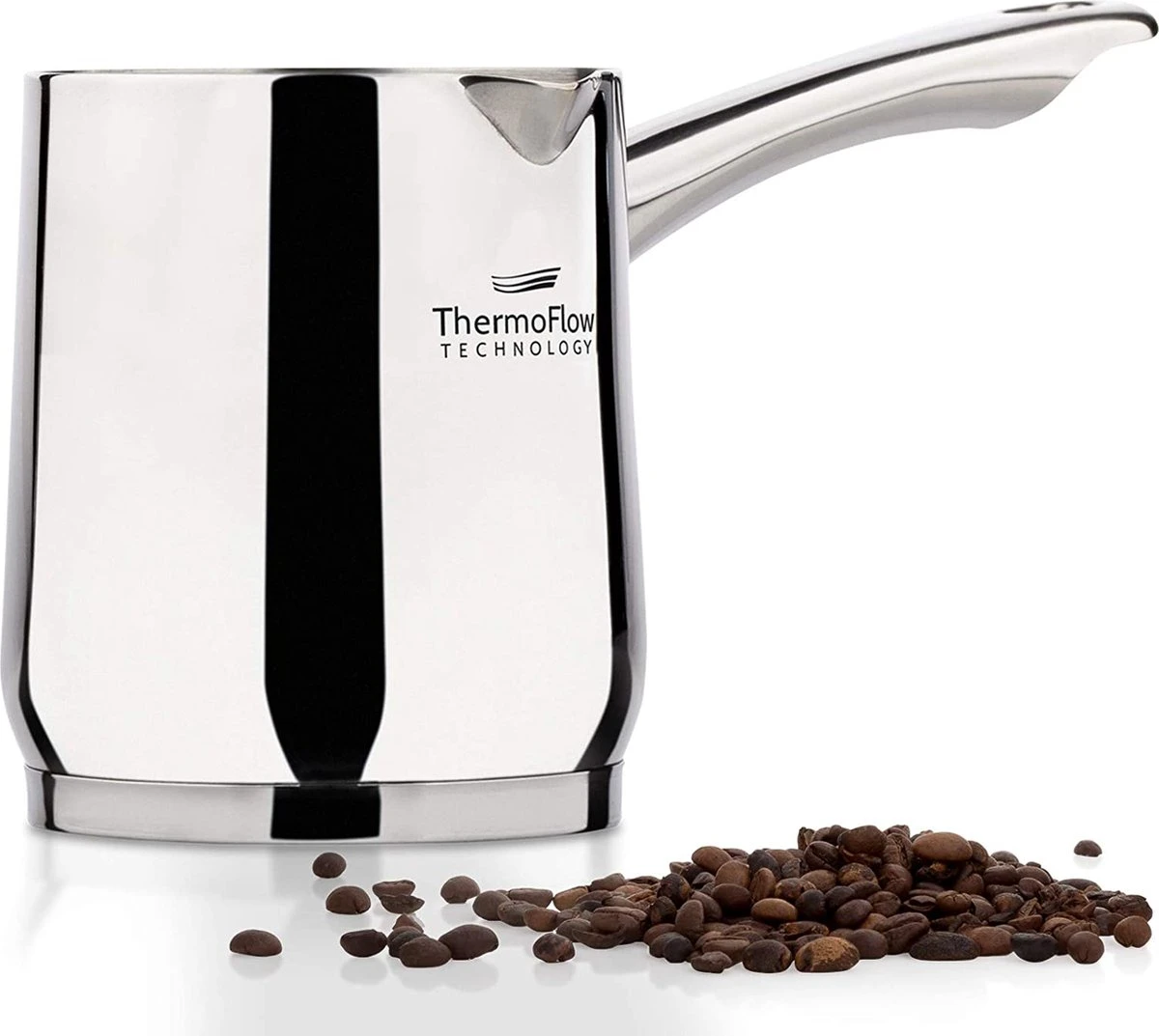 Rosmarino Pour & Cook - Koffiepot - Melkkannetje - Cezve - 300ml - 100% PFAS & PFOA Vrij - Roestvrij Staal 18/10 - ThermoFlow Technology - Cooltouch Handgreep - Geschikt Voor Alle Warmtebronnen & Vaatwasser 3 Rosmarino Pour & Cook - Koffiepot - Melkkannetje - Cezve - 300ml - 100% PFAS & PFOA Vrij - Roestvrij Staal 18/10 - ThermoFlow Technology - Cooltouch Handgreep - Geschikt Voor Alle Warmtebronnen & Vaatwasser