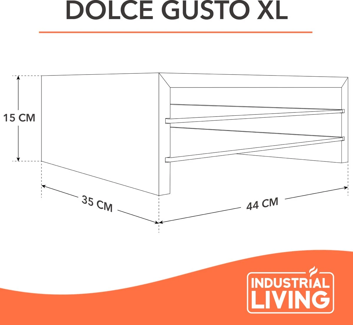 Industrial Living Capsulehouder Met Lade - Dolce Gusto Capsule Houder Van Hout - 15X34X44 Cm - Cuphouder Geschikt Voor 60 Capsules - Cup Dispenser Koffie Capsule - Koffiehouder Koffiecapsules - Koffiecups Accessoires 8 Industrial Living Capsulehouder Met Lade - Dolce Gusto Capsule Houder Van Hout - 15X34X44 Cm - Cuphouder Geschikt Voor 60 Capsules - Cup Dispenser Koffie Capsule - Koffiehouder Koffiecapsules - Koffiecups Accessoires - Afbeelding 6