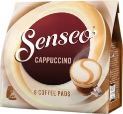 Senseo Cappuccino Koffiepads - 2/9 Intensiteit - 10 X 8 Pads -Koffieverkoopwinkel 1200x1116 3