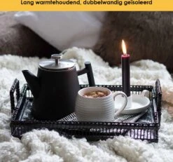 Silberthal - Theepot Met Filter - 1 L - RVS Dubbelwandig - Zwart - Cadeau 12 Silberthal - Theepot Met Filter - 1 L - RVS Dubbelwandig - Zwart - Cadeau -Koffieverkoopwinkel 1200x1123 4