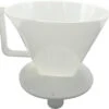 Koffiefilterhouder Met Tuit - Wit -Koffieverkoopwinkel 1200x1142 6