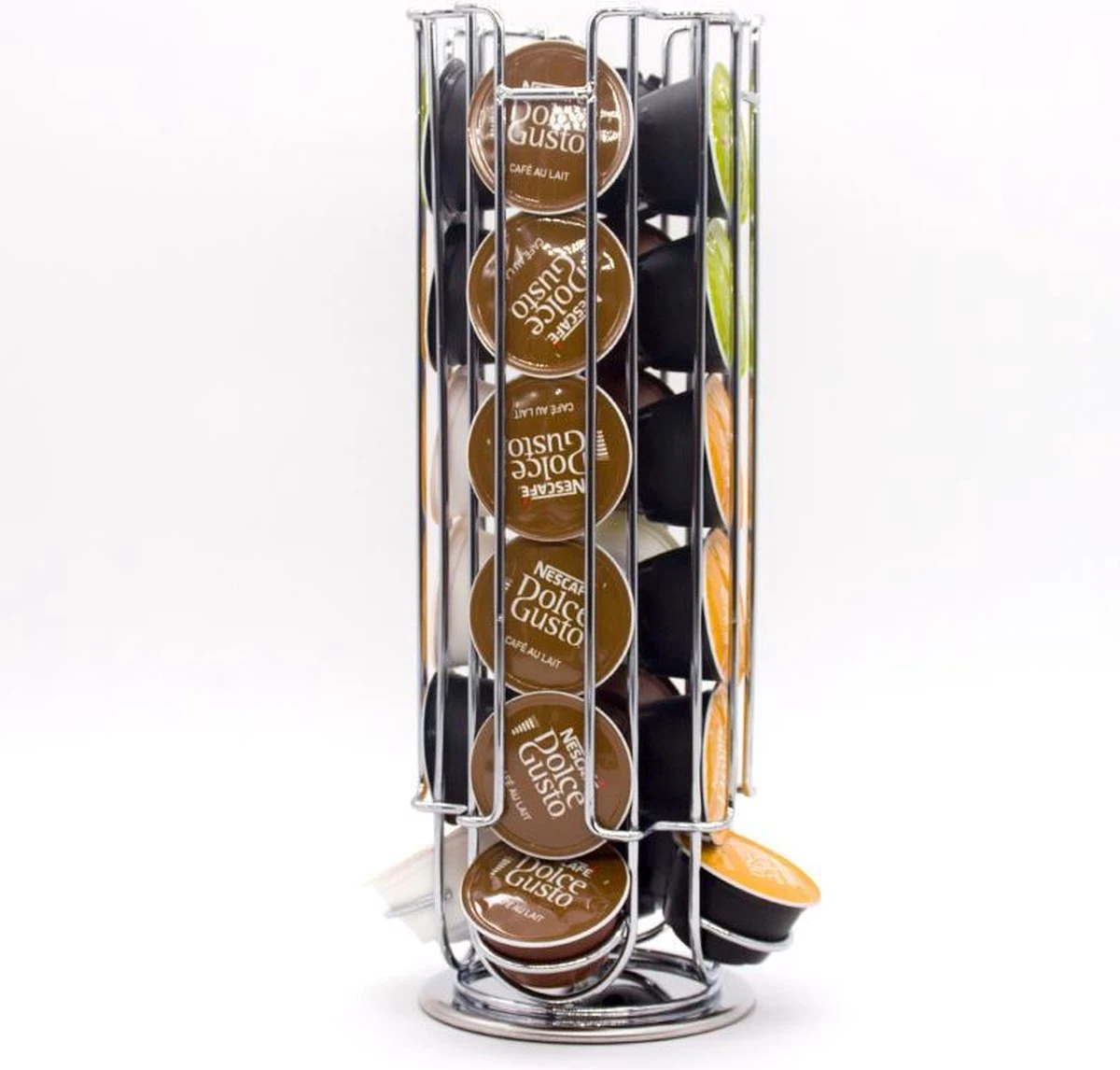 Dolce Gusto Cuphouder - Dolce Gusto Capsulehouder - Dolce Gusto - Capsulehouder Dolce Gusto - Draaibaar - Koffie - Zilver - 24 Capsules 10 Dolce Gusto Cuphouder - Dolce Gusto Capsulehouder - Dolce Gusto - Capsulehouder Dolce Gusto - Draaibaar - Koffie - Zilver - 24 Capsules - Afbeelding 8