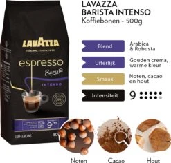 Lavazza Espresso Barista Intenso Koffiebonen - 500 Gram X4 12 Lavazza Espresso Barista Intenso Koffiebonen - 500 Gram X4 -Koffieverkoopwinkel 1200x1148 6