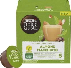 Nescafé Dolce Gusto Almond Macchiato Capsules - Vegan Koffie - 36 Koffiecups 17 Nescafé Dolce Gusto Almond Macchiato Capsules - Vegan Koffie - 36 Koffiecups -Koffieverkoopwinkel 1200x1151 2