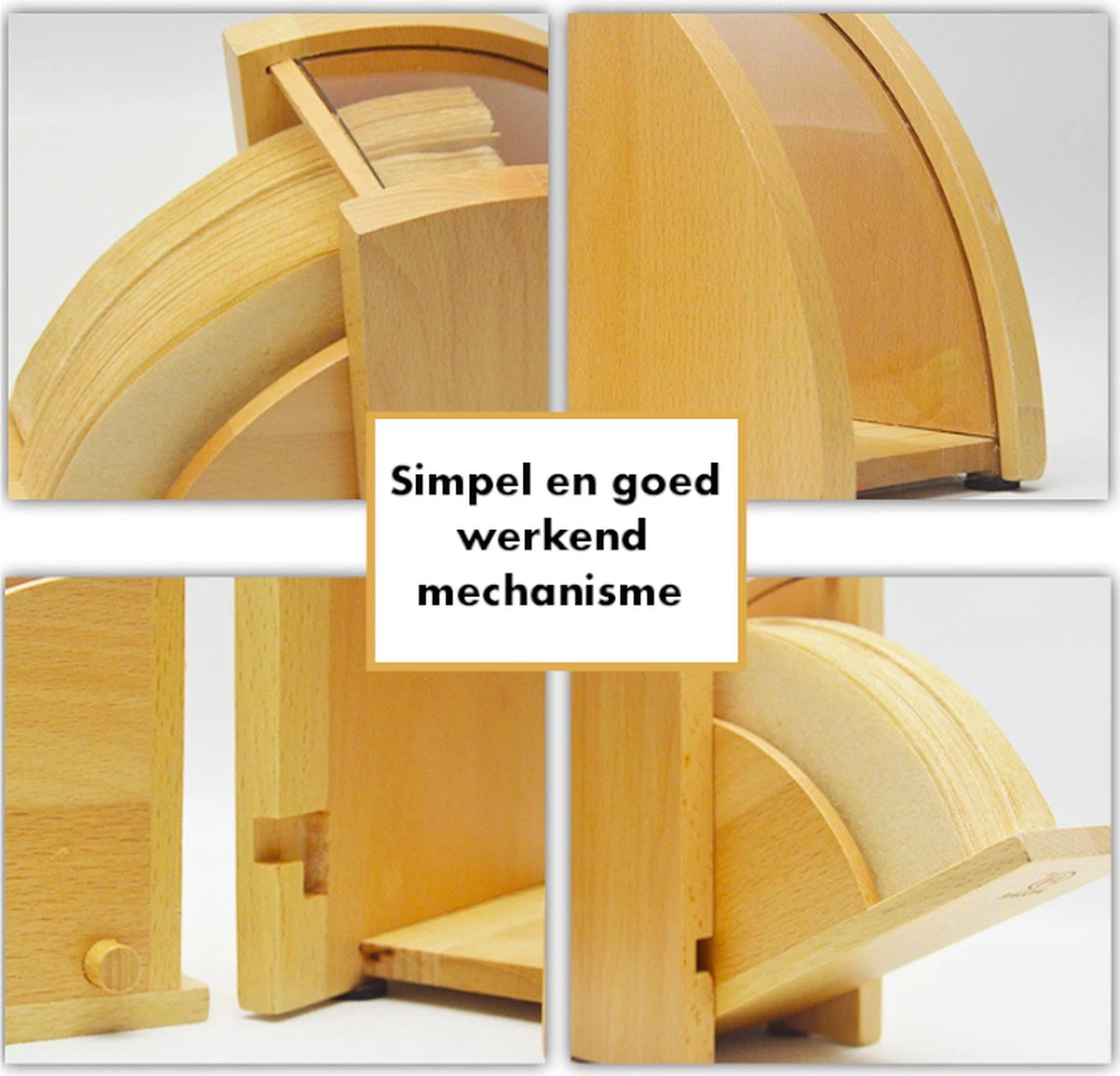 Koffiefilterhouder - Filterzakjeshouder Koffie - Koffiefilterhouder Hout - Elegant Design - Duurzaam 6 Koffiefilterhouder - Filterzakjeshouder Koffie - Koffiefilterhouder Hout - Elegant Design - Duurzaam - Afbeelding 4