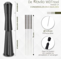 Ravilo® WDT Tool Compact Met 5 Naalden - Zwart - Espresso Distributie Tool - Weiss Distribution Technique - WDT Distribution Tool 11 Ravilo® WDT Tool Compact Met 5 Naalden - Zwart - Espresso Distributie Tool - Weiss Distribution Technique - WDT Distribution Tool -Koffieverkoopwinkel 1200x1163 1