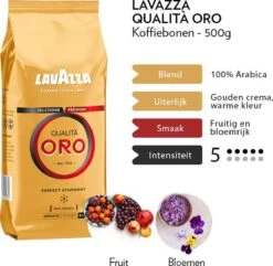 Lavazza Qualità Oro Koffiebonen 6 X 500g -Koffieverkoopwinkel 1200x1170 2