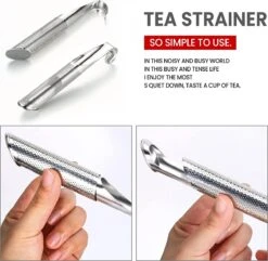 BOTC Thee Infuser - RVS - Theezeef - Thee Knijptang - Thee Ei - Theepot Infuser - Theezeefje -KOMEO160 15 BOTC Thee Infuser - RVS - Theezeef - Thee Knijptang - Thee Ei - Theepot Infuser - Theezeefje -KOMEO160 -Koffieverkoopwinkel 1200x1170