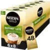Nescafé Gold Hazelnoot Latte Oploskoffie - 6 Doosjes à 8 Zakjes -Koffieverkoopwinkel 1200x1184 6