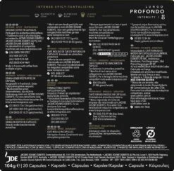 L'OR Lungo Profondo Koffiecups - Intensiteit 8/12 - 10 X 20 Capsules -Koffieverkoopwinkel 1200x1186 13