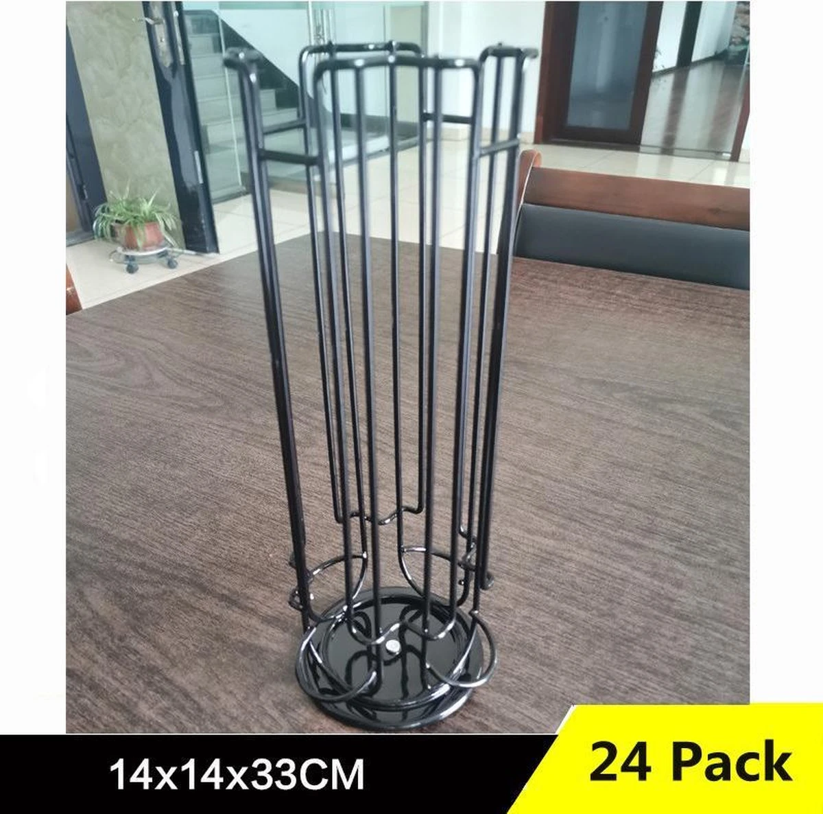 TDR-Draaibare Dolce Gusto Capsulehouder 24st Zwart 6 TDR-Draaibare Dolce Gusto Capsulehouder 24st Zwart - Afbeelding 4