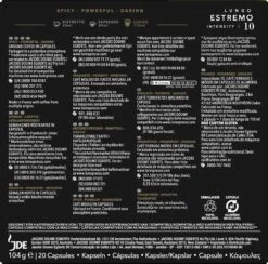 L'OR Lungo Estremo (10) - 10 X 20 Koffiecups -Koffieverkoopwinkel 1200x1186 6