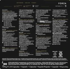 L'OR Espresso Forza Koffiecups - Intensiteit 9/12 - 10 X 20 Capsules -Koffieverkoopwinkel 1200x1187 4