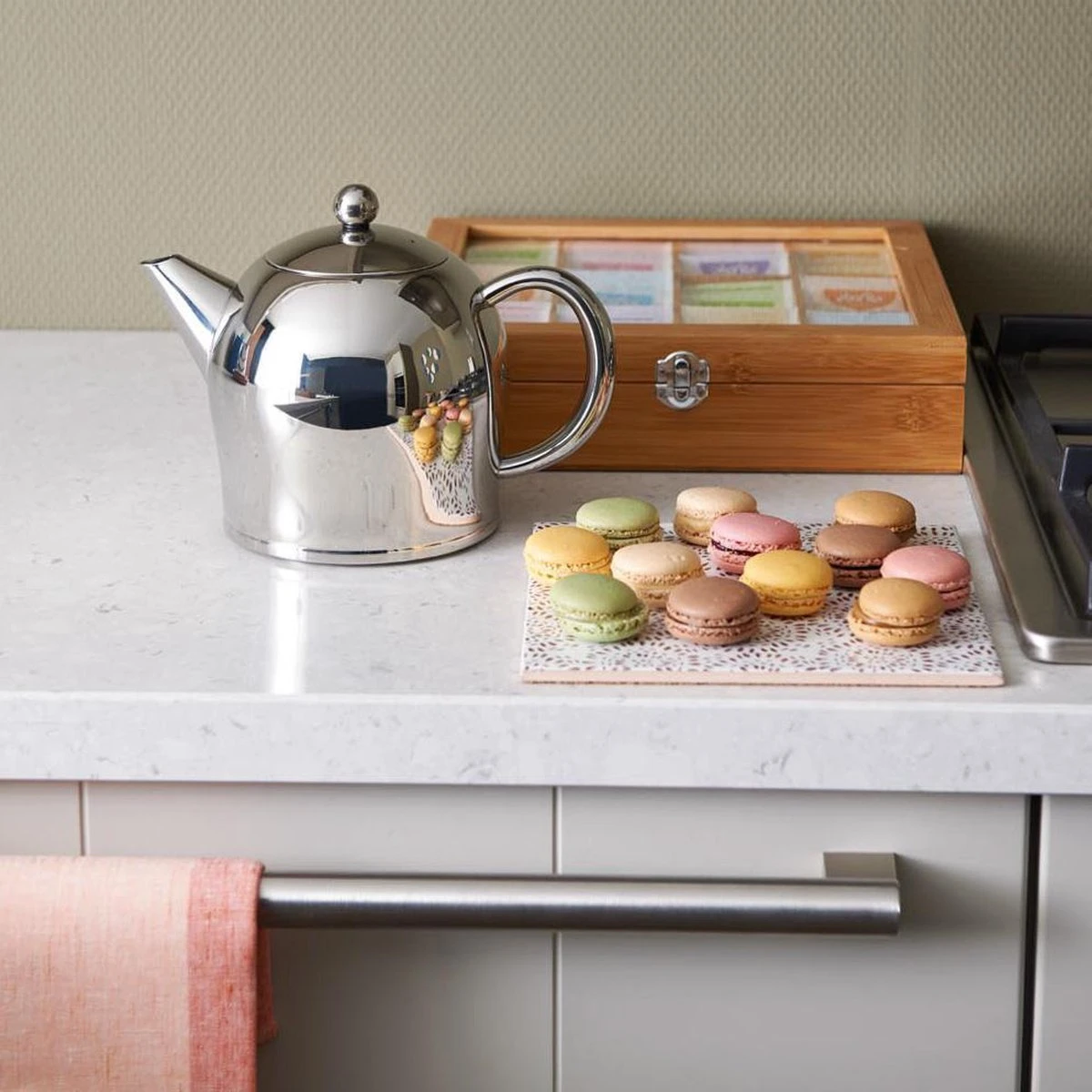 Bredemeijer - Theedoos 12-vaks Venster Bamboe Natural 6 Bredemeijer - Theedoos 12-vaks Venster Bamboe Natural - Afbeelding 4