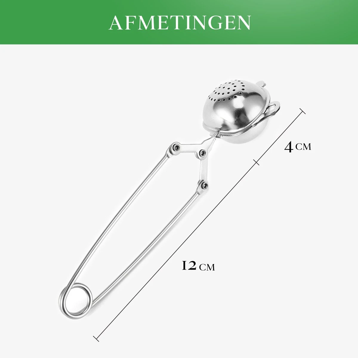 Theezeef Met Handvat Inclusief Lekplaatje - Set Van 3 Stuks - Thee Ei Voor Losse Thee - Theefilter Voor Losse Thee - Thee Infuser 11 Theezeef Met Handvat Inclusief Lekplaatje - Set Van 3 Stuks - Thee Ei Voor Losse Thee - Theefilter Voor Losse Thee - Thee Infuser - Afbeelding 9