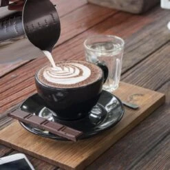 RoiCuisine® Melkopschuimkan - Met Thermometer - 350ml - Melkkannetje - Barista - RVS -Koffieverkoopwinkel 1200x1200 217