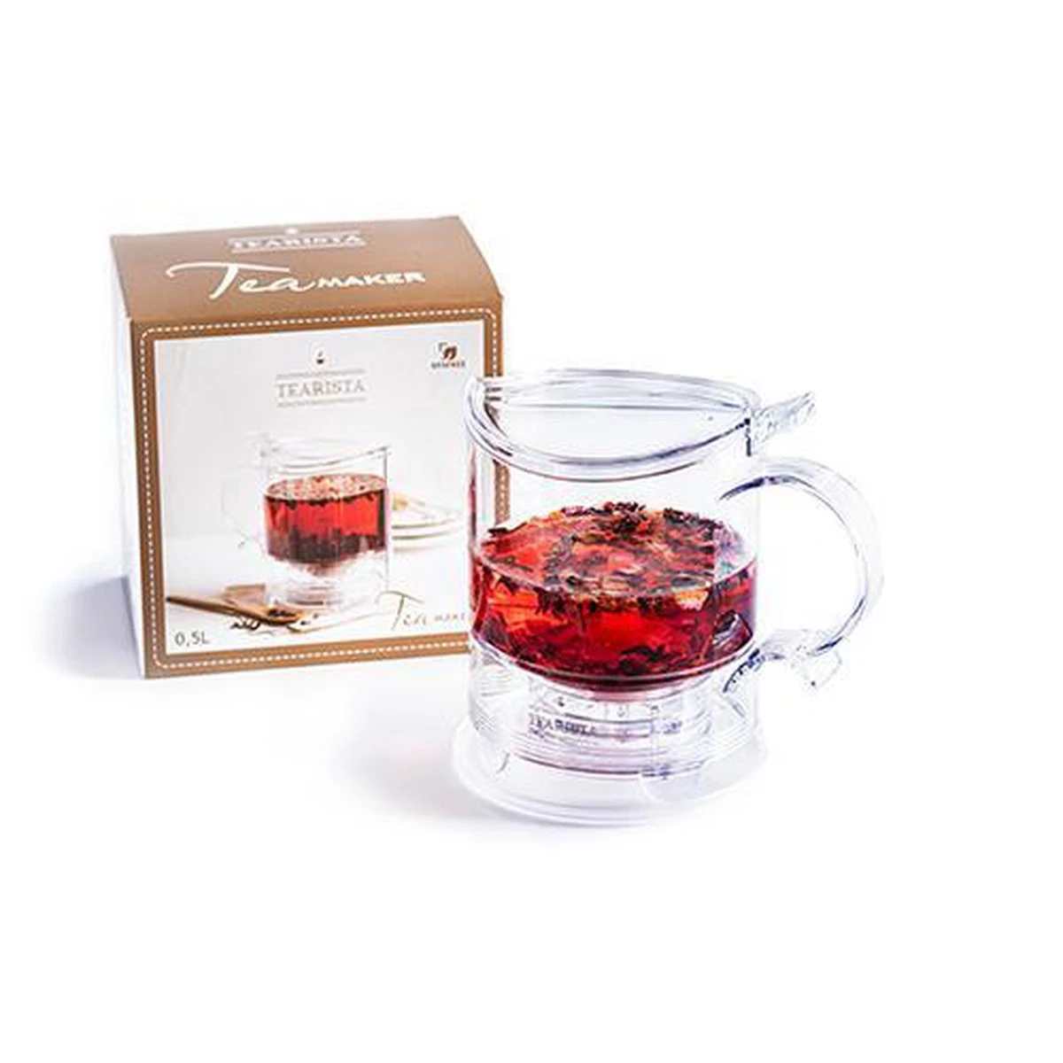 Tea Maker - Theezetter - Tearista - 0,5L - Theezeef 4 Tea Maker - Theezetter - Tearista - 0,5L - Theezeef - Afbeelding 2