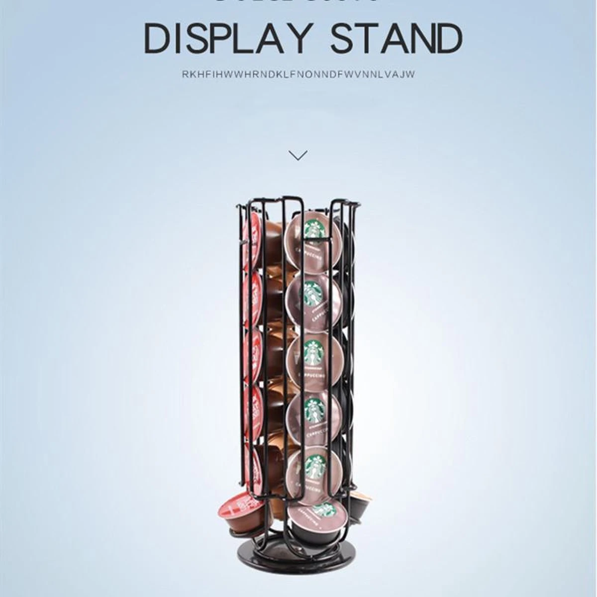 TDR-Draaibare Dolce Gusto Capsulehouder 24st Zwart 4 TDR-Draaibare Dolce Gusto Capsulehouder 24st Zwart - Afbeelding 2