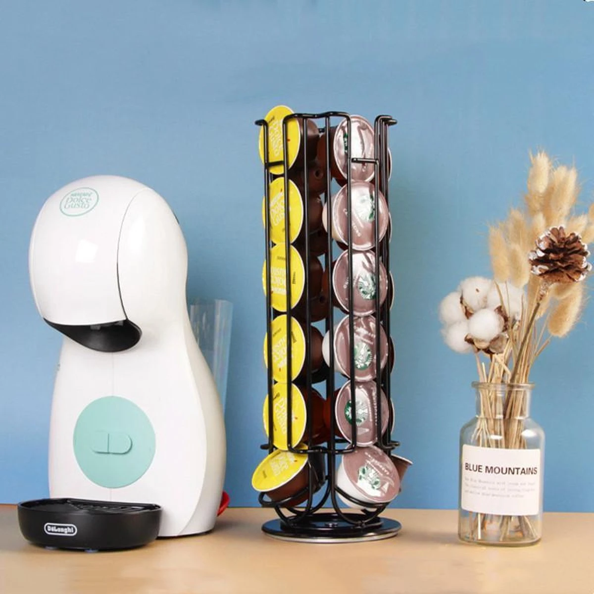 TDR-Draaibare Dolce Gusto Capsulehouder 24st Zwart 9 TDR-Draaibare Dolce Gusto Capsulehouder 24st Zwart - Afbeelding 7