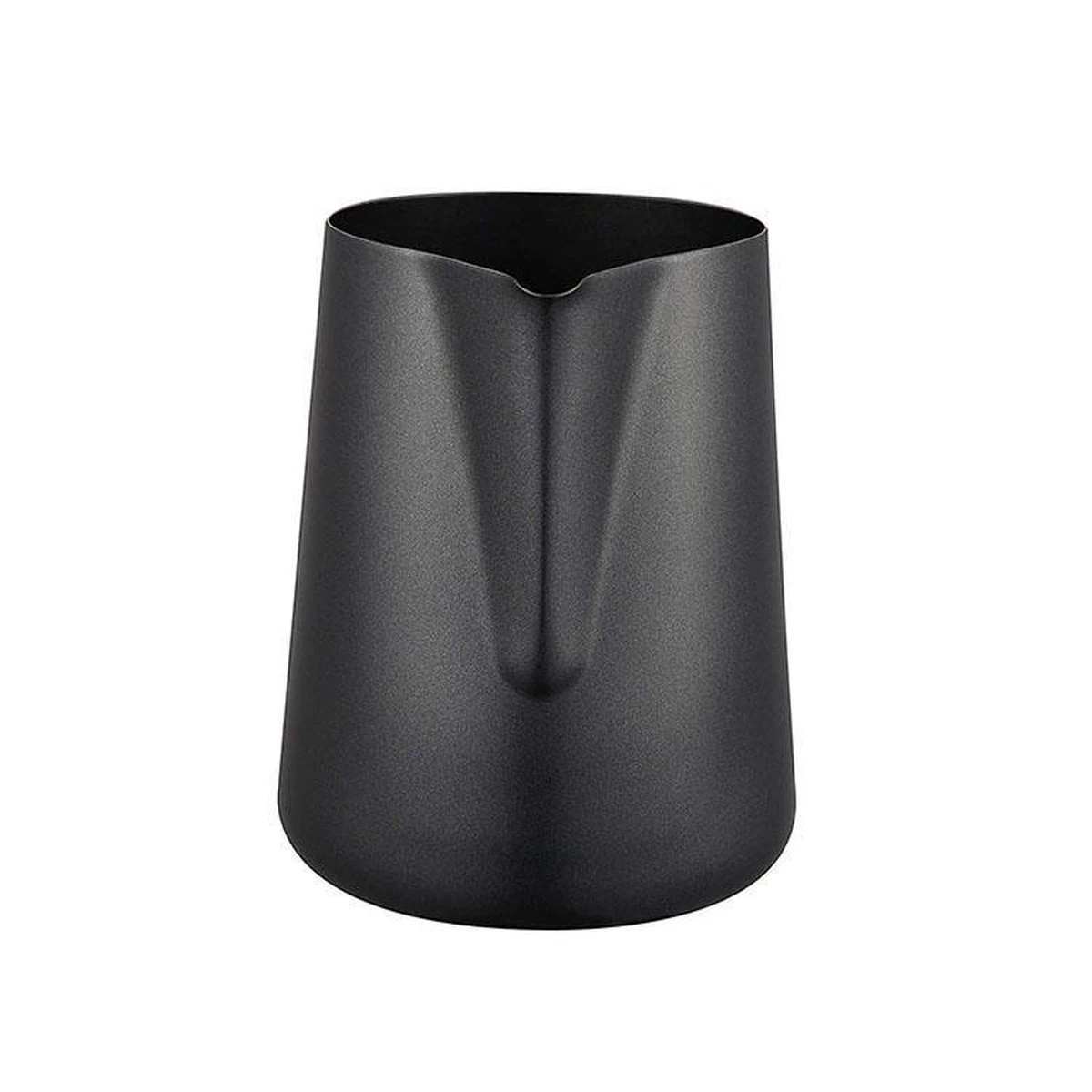 Melkopschuimkan Van Roestvrijstaal (350ml) - Zwart - Melkkannetje RVS - Barista Melkkan 4 Melkopschuimkan Van Roestvrijstaal (350ml) - Zwart - Melkkannetje RVS - Barista Melkkan - Afbeelding 2