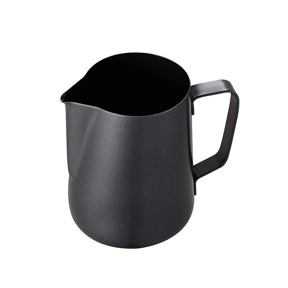 Melkopschuimkan Van Roestvrijstaal (350ml) - Zwart - Melkkannetje RVS - Barista Melkkan 9 Melkopschuimkan Van Roestvrijstaal (350ml) - Zwart - Melkkannetje RVS - Barista Melkkan - Afbeelding 7