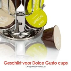 KitchenBrothers Capsulehouder - Dolce Gusto - 24 Cups - Draaibaar - RVS -Koffieverkoopwinkel 1200x1200 289